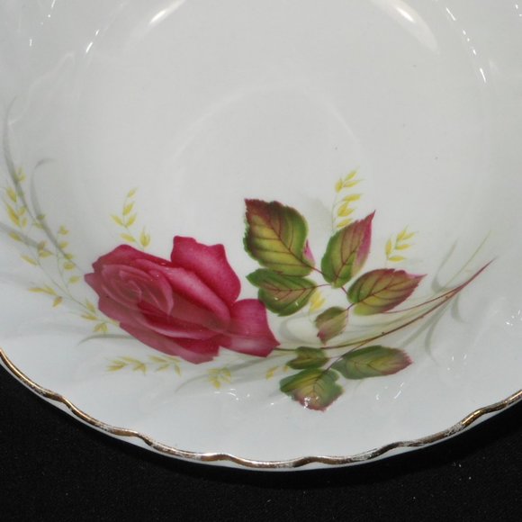 Cereal bowl. Ridgway UK Stoneware Anniversary Rose - Picture 2 of 5